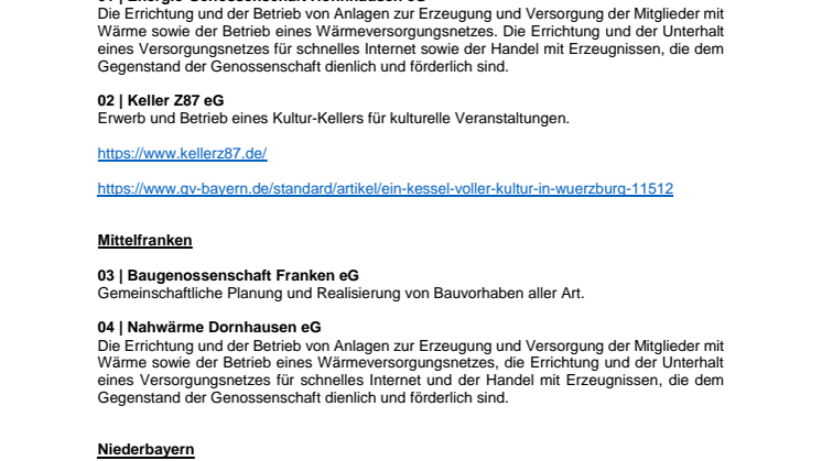 Neugründungen 2019