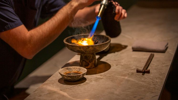 Showcooking on Dekton Sogne @etoilerestaurang by masterchef @jlagers (1)
