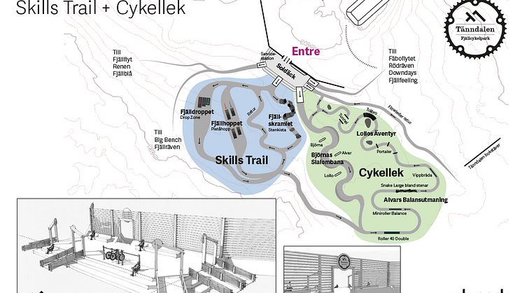 Skiss nytt teknikområde