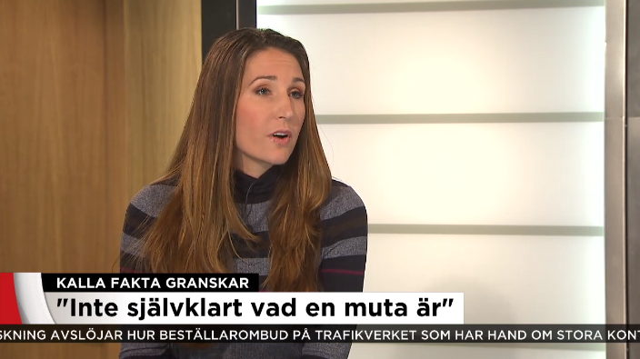 Natali Phalén, generalsekreterare för Institutet mot Mutor (IMM)