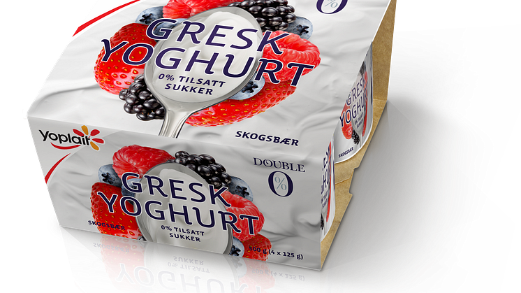 Gresk yoghurt med bær