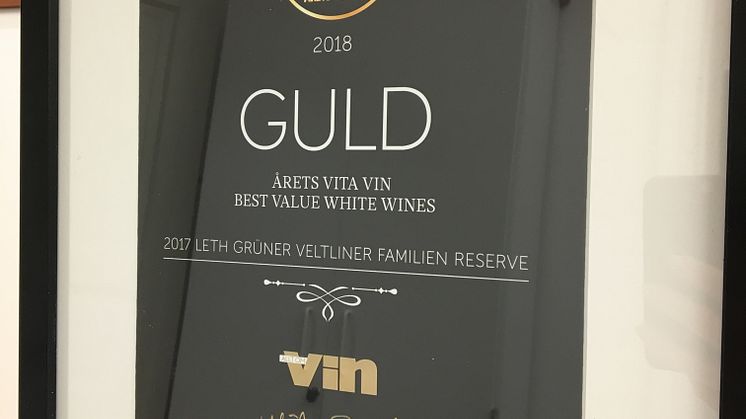 Leth Grüner Veltliner Familien Reserve 2017 finns att köpa på Systembolaget. Art nr 76570
