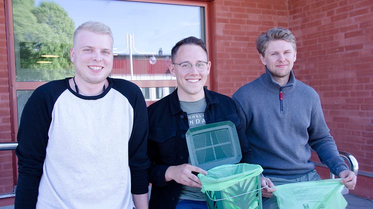 Studenter undersökte kompostpåsars hållfasthet