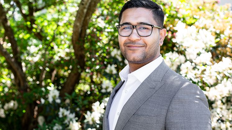 Darya Fuad är årets mäklarstudent 2020 - Fotograf Maja Kruegle.