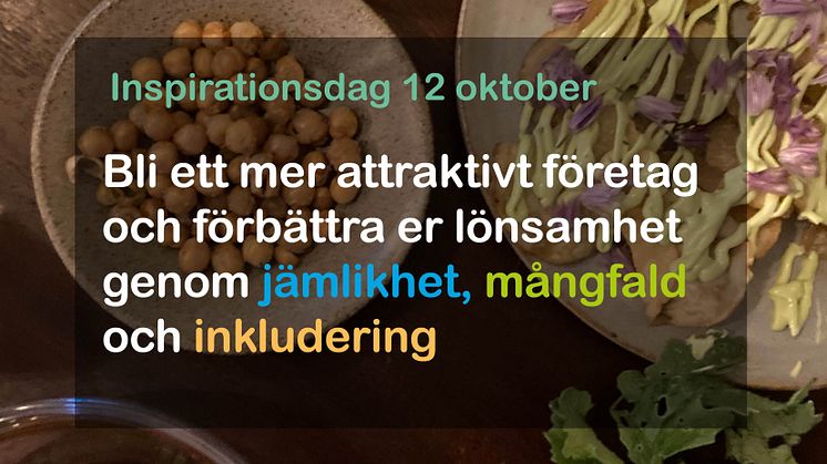 Inbjudan Livsmedelsacceleratorn sept