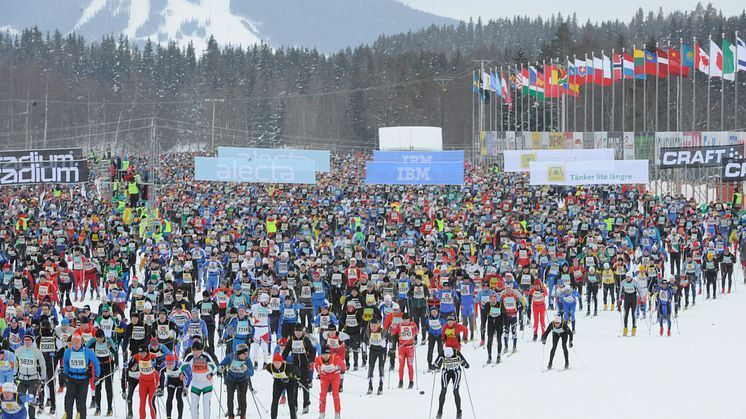 Vasaloppsstarten 2009