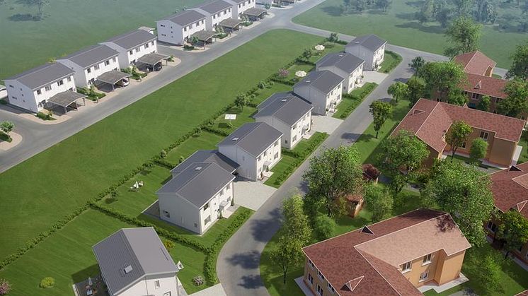 ​Populär husmodell i gemytligt område – nytt projekt i Ödåkra