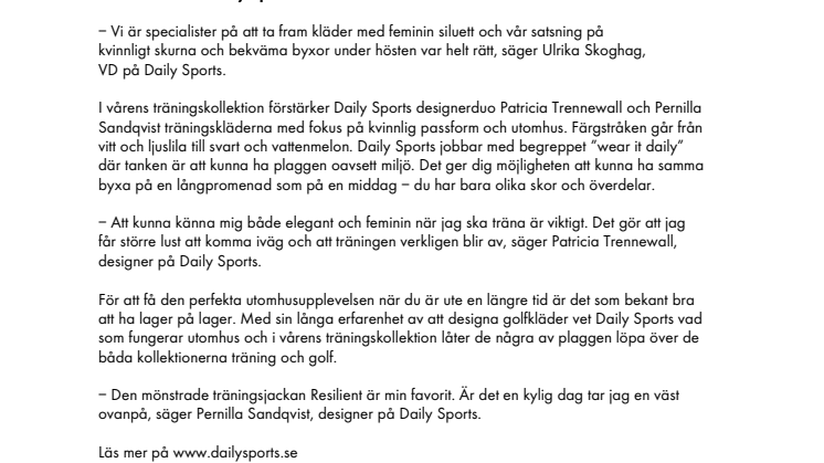 OUTDOOR MED KVINNLIG PASSFORM