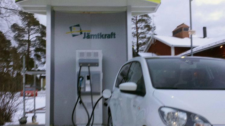 GARO levererar laddstationer till Green Highway i Västernorrland och Jämtland