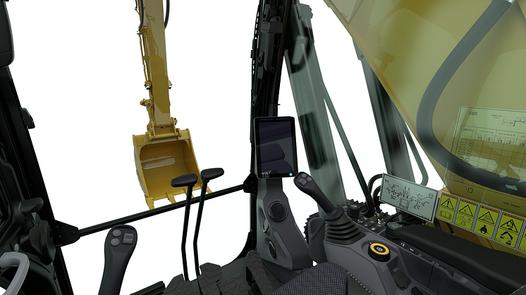 Cat 320 Next Generation_inuti hytten