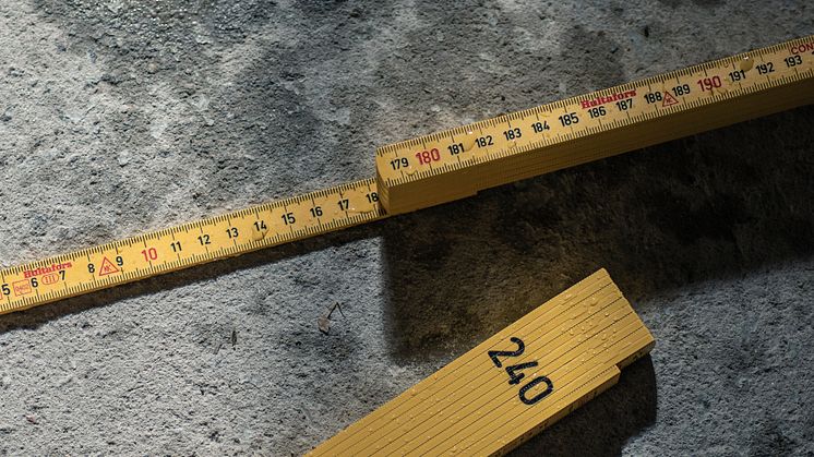 Hultafors Contact-meter og 2,4 m - nå i glassfiber