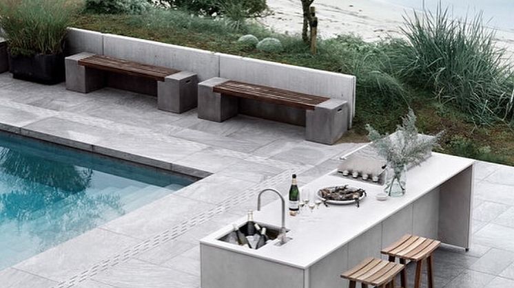 Uteköksinspiration Ballingslöv Dekton Albarium 2