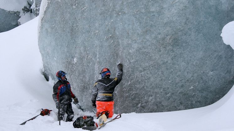 Bestig en glaciär på Vildmarksmässan