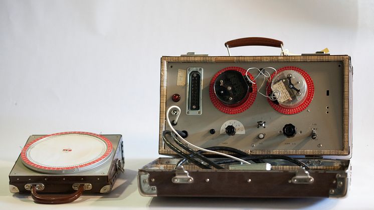 NRK arkiv til Teknisk museum. Langrennsklokke
