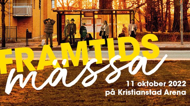 Framtidsmässan är en utbildnings- och arbetsmarknadsmässa på Kristianstad Arena den 11 oktober.