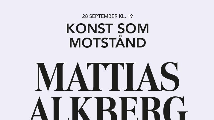 Affisch exempel Stora Teatern