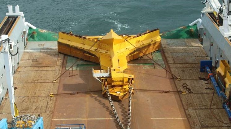 Heavy lift Sea Plow