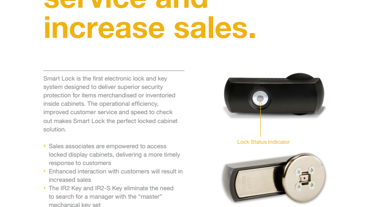 Varularm från Gate Security - InVue, Smart Lock - Plunger III