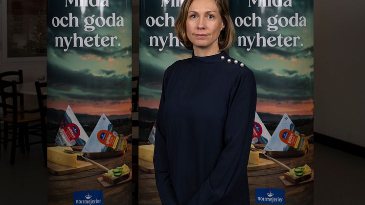 Mia Ingvarsson är kvalitetschef på Norrmejerier