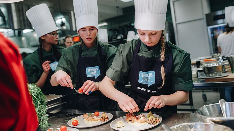 Orkla Foods Sverige stöttar Kockduellen för att fler elever ska välja kockyrket