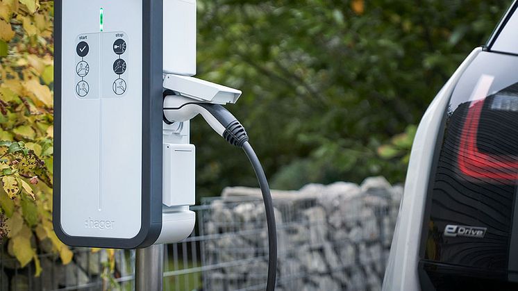 Witty start är den lättinstallerade och väderbeständiga laddboxen som ger upp till 22 kW laddningseffekt. 
