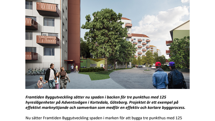 Framtiden Byggutveckling snabbar på byggandet