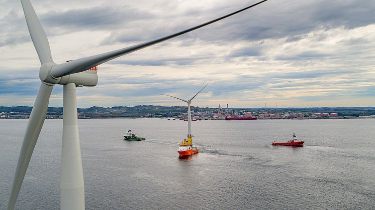 Trainor har jobbet tett med Equinor for å utvikle nytt kurs innenfor havvind og vindkraft. Foto: Jan Arne Wold - Woldcam, Equinor
