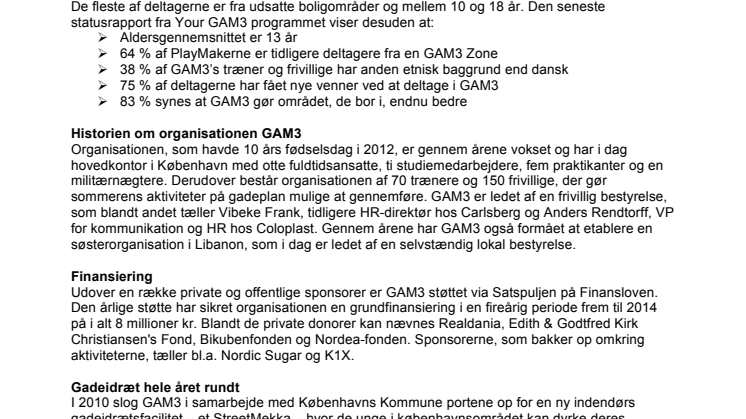 Hvad er GAM3