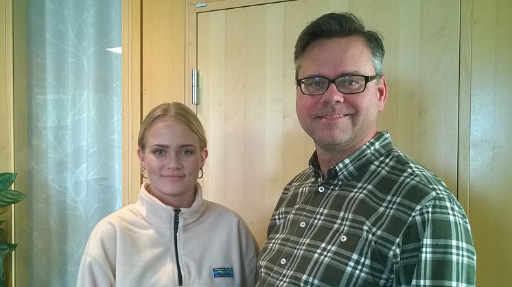 Klara Klippinger och Pera Oddman