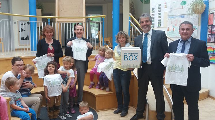 Neuer Erlebnispfad für die Kinder des Kindergarten St. Anna in Freyung