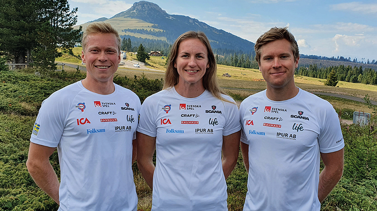 Alfred Buskqvist, Linn Sömskar och Erik Silfver.