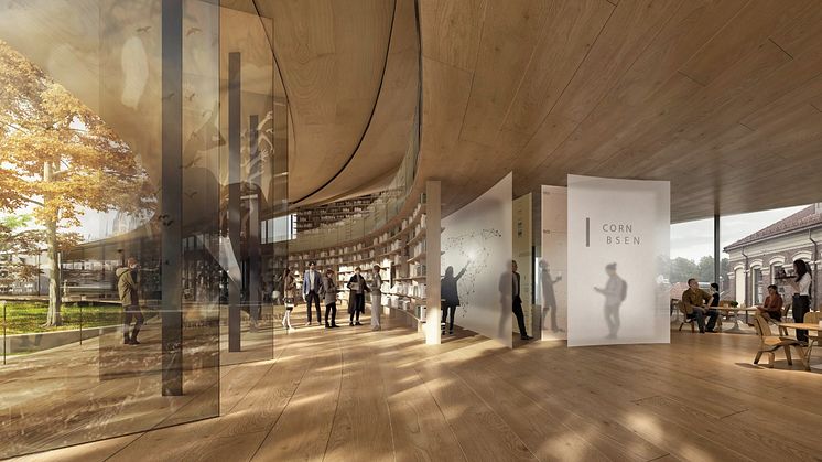 Illustrasjon fra arkitekten
