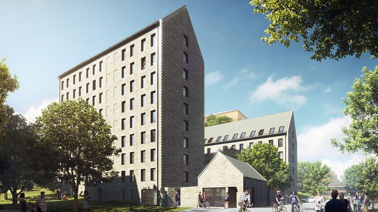 Studentbostäder, Teknikringen, Röda Korset-parken, KTH