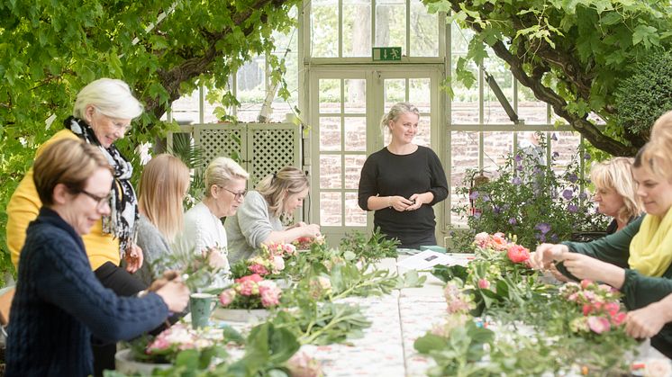 Workshop Blomsterkurser med Kullafloristen
