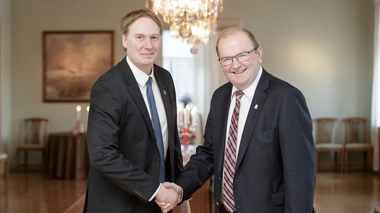 Johan Blom och Kenneth Johansson