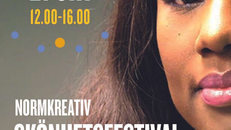 Normkreativ skönhetsfestival på Etnografiska 21 oktober