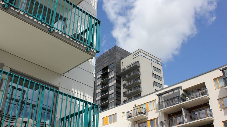 BRF Fajansen på Hisingen i Göteborg. Källa: Cembrit