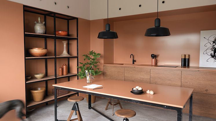 Silestone Kitchen - Arcilla Red