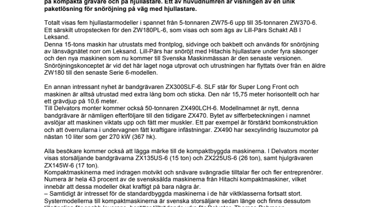 Delvator på Svenska Maskinmässan: Späckat med nyheter – och nye vd:n på plats