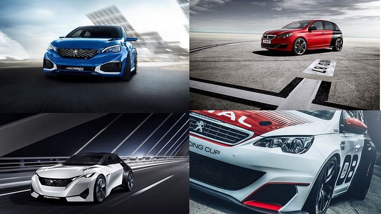 Peugeots läckra publikmagneter på IAA i Frankfurt