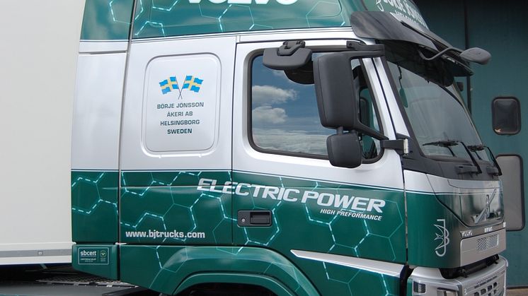 Elektrifiering är en av lösningarna för att minska utsläppen från transportsektorn. Foto: Öresundskraft.
