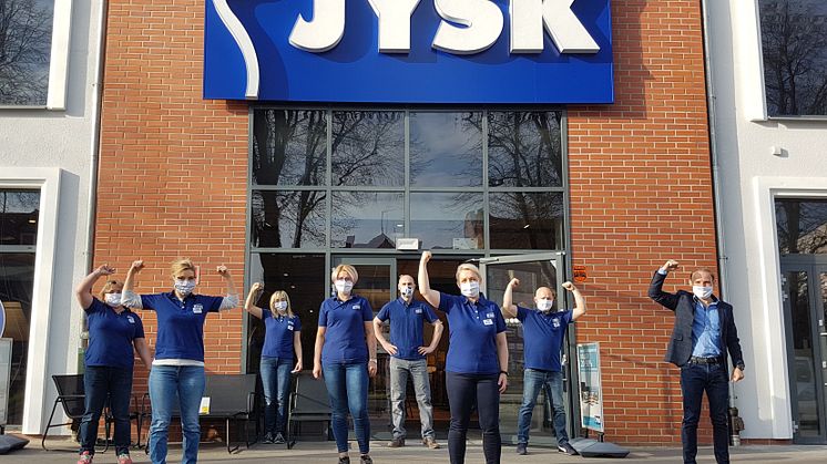 JYSK otwiera wszystkie sklepy stacjonarne