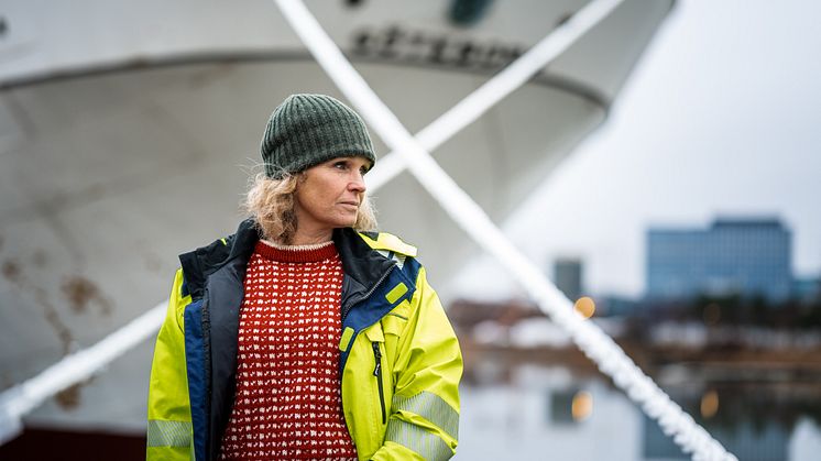 Projektledare Karin Lottkärr - Barken Viking
