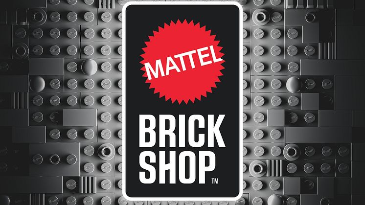 Die erste Produktlinie von Mattel Brick Shop™ wird im Sommer 2025 weltweit auf den Markt kommen.