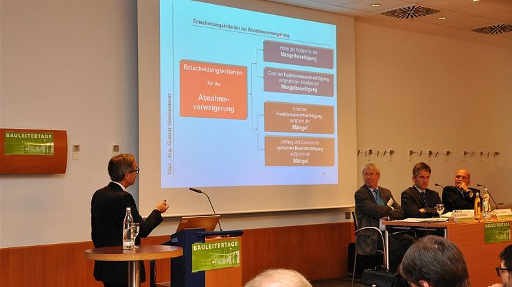 19. Münchner Bauleitertage – Fachwissen und Experten im Dialog