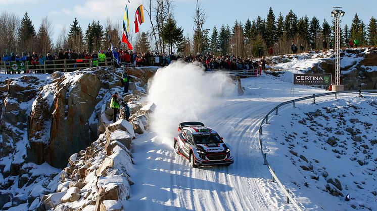 Foto: Rally Sweden 2017, Road To Rock Arena