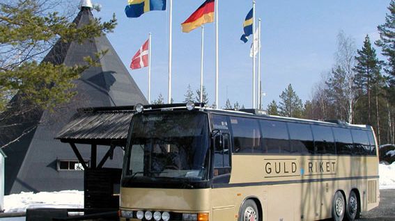Busstorg lockar Gold of Lapland till TUR i Göteborg