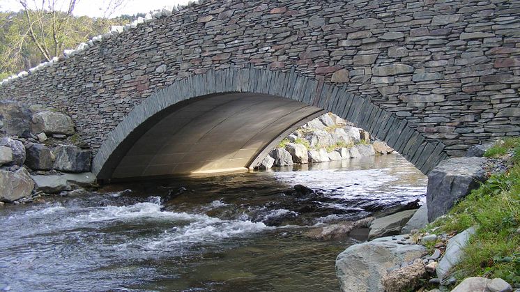 Ny teknologi tar den klassiska stenvalvsbron in i framtiden