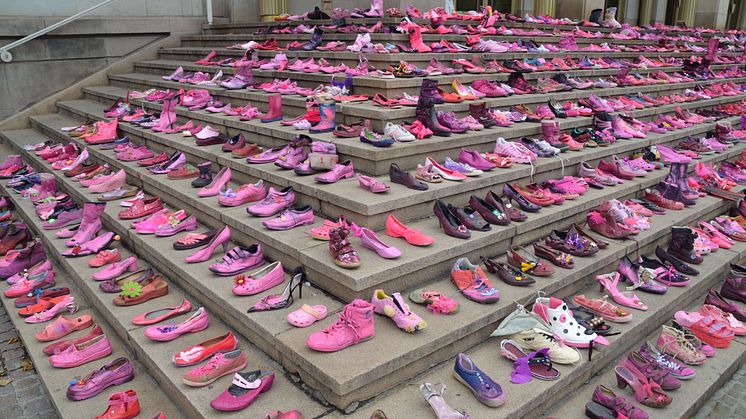 Pink Shoe Day in Leipzig - Foto: Haus Leben e.V.