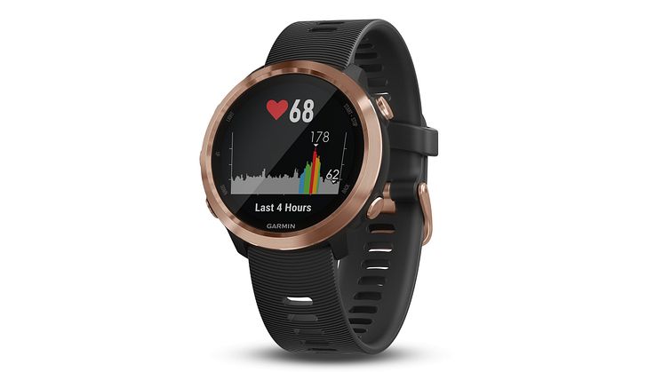 Forerunner 645 Music Roségold-Schwarz